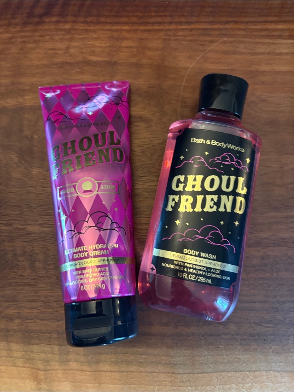 Bath & Body Works Ghoul Friend Body Wash & Body Cream - Brand New, This Season